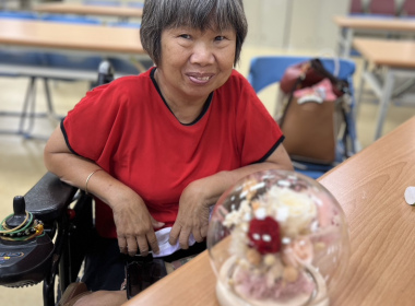 學員合照(永生花盅)