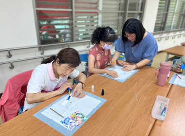 老師教學(酒精噴墨)