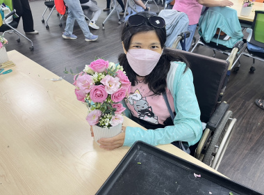 學員合照(鮮花)