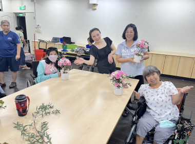 學員合照(鮮花)