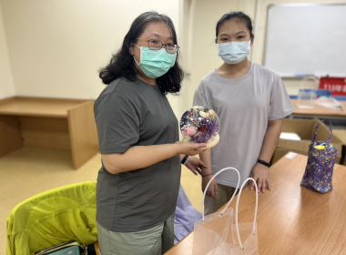 學員合照(永生花盅)