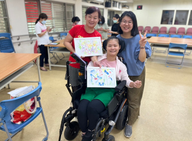 老師合照(粉彩)